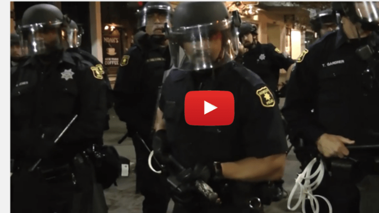 This is What Tyranny Looks Like: A Protest of Police Brutality Met with Disgusting Police Brutality