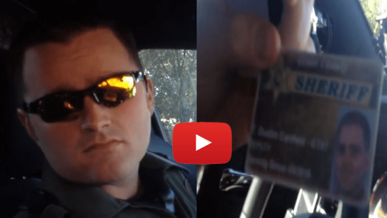 Citizen Pulls Over Cop, Demands ID, Gets It. Lets Cop Off with Verbal Warning
