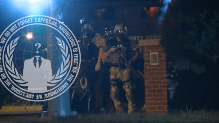 (VIDEO) Anonymous Sends Warning to Police & KKK in Ferguson: "We are the law now"