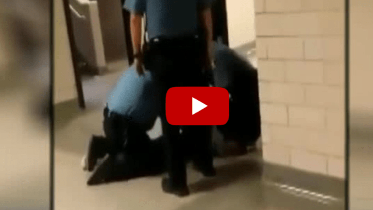 Three Cops Tackle a 100 lb High School Girl for Using Cell Phone. Students React with Protest