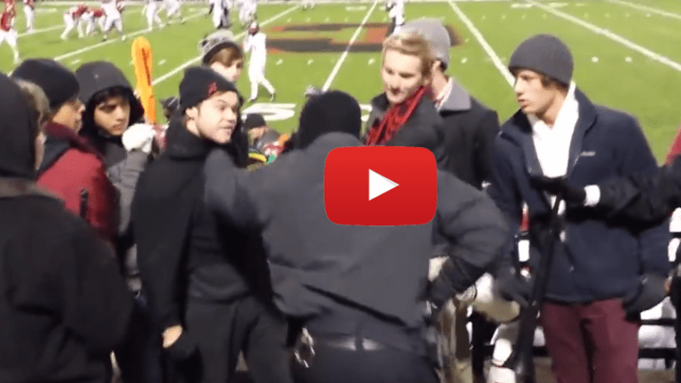 This is What a High School Football Game Looks Like In a Police State