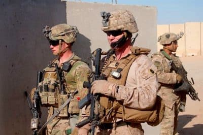 U.S. forces conducted a precision airstrike near Sarmada in northwest Syria Nov. 18 that Pentagon says killed a senior al-Qaida leader. (Army photo by 1st Lt. Daniel Johnson)