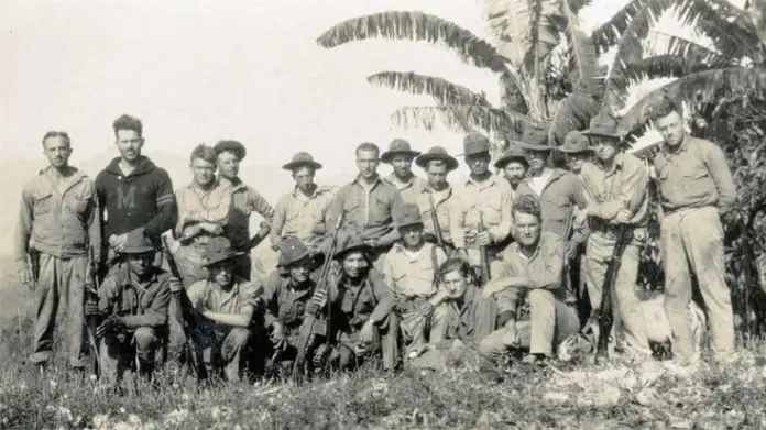 U.S. soldiers sent to Nicaragua to hunt down Sandino and his supporters. [Source: pinterest.com]