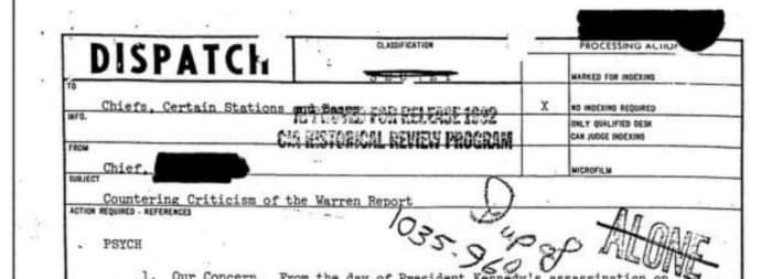 Header of Dispatch #1035-960 — Source: Archive; public domain