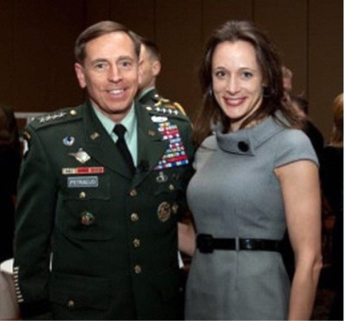 David Petraeus and his mistress Paula Broadwell, to whom he leaked classified documents. [Source: ibtimes.co.uk]