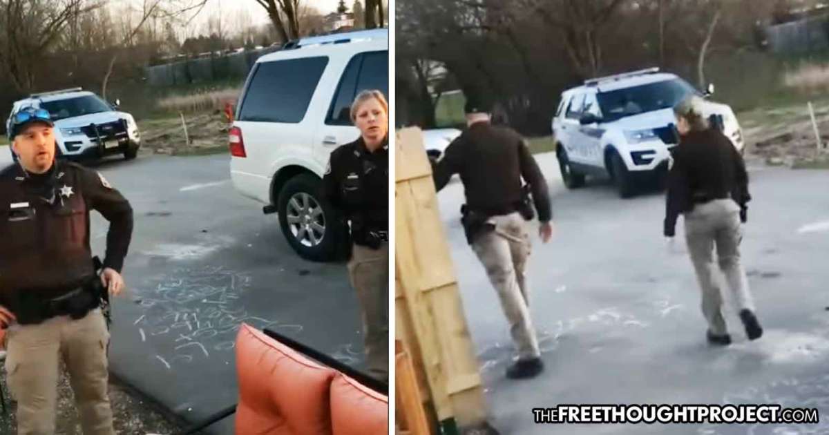 Watch Cops Harass Mom For Letting Daughter Play Outside During
