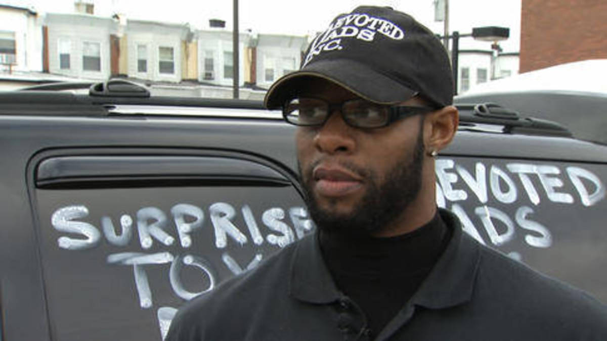 Philadelphia Police Sgt. Brandon Ruff pictured during a 2013 interview with NBC10.