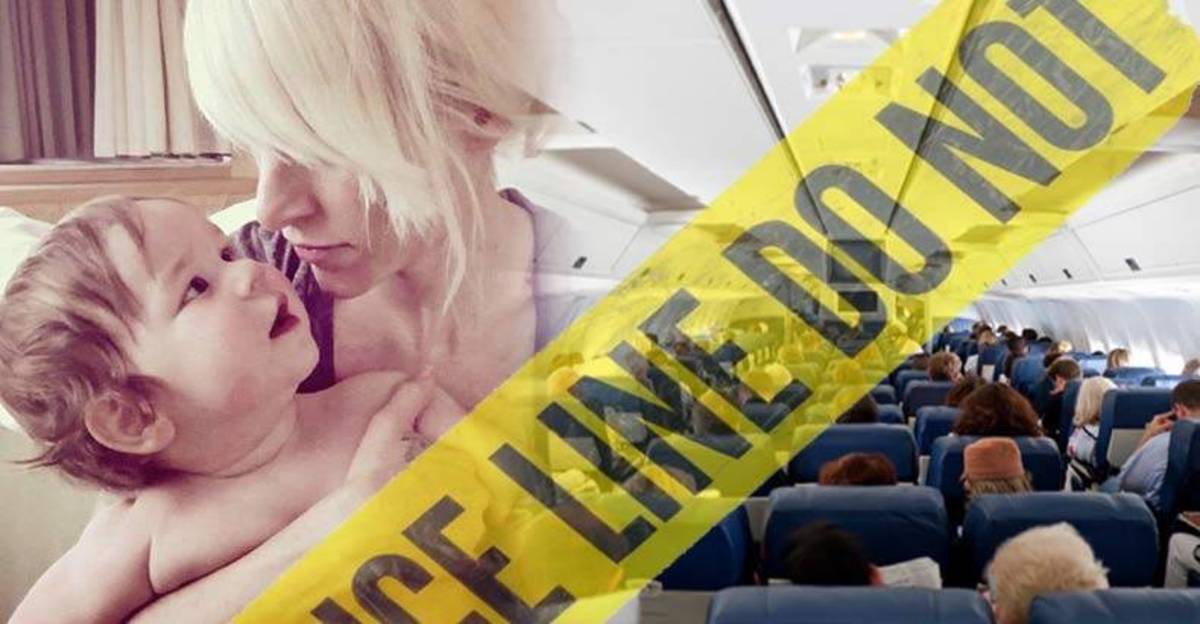 Passengers-Outraged-as-Pregnant-Mom-&-Crying-Child-Kicked-Off-Plane-For-Safety-Concerns