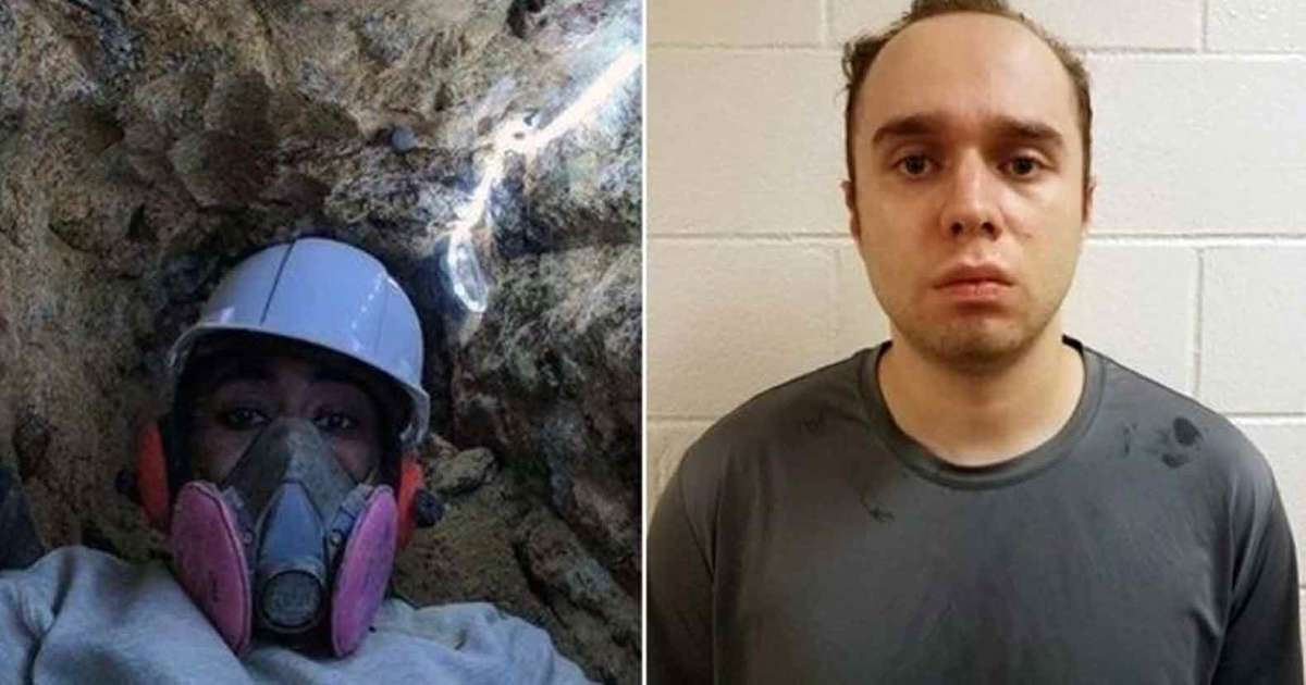 Left: Askia Khafra in photo posted to social media. Right: Daniel Beckwitt's mugshot
