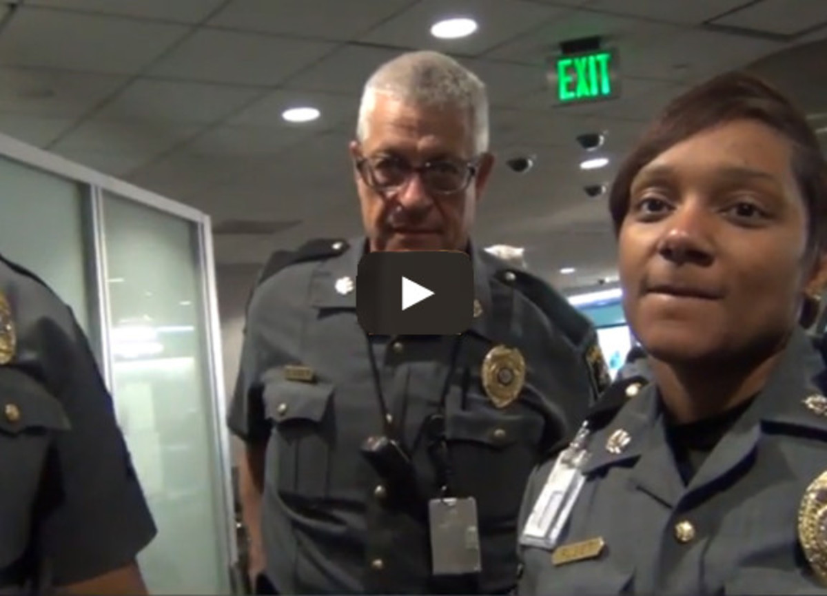 Journalist Assaulted by TSA & Police for Filming Checkpoint, Hilarity ...