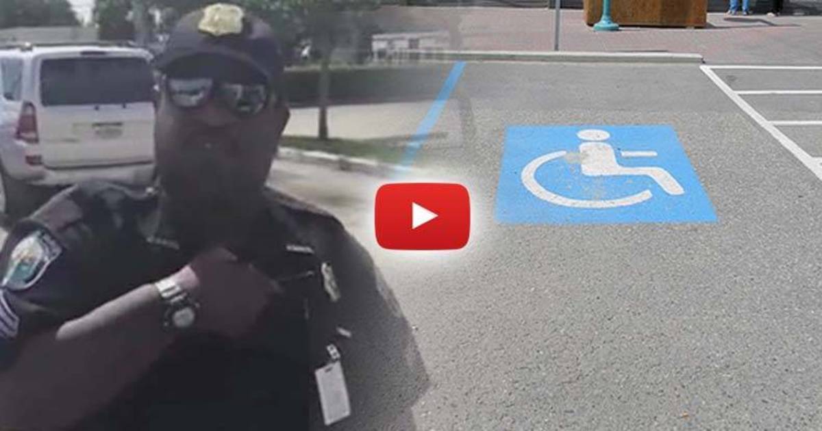 Cop Assaults Disabled Combat Vet On Video For Legally Parking In Handicap Spot And Keeps His Job 7483