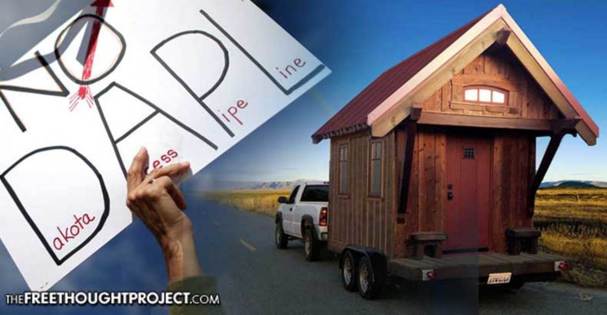 Oregon Community Just Donated Tiny Homes and Solar Energy to DAPL Water ...