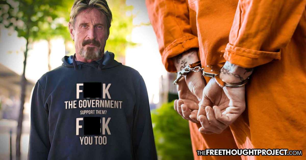 John Mcafee Arrested In Spain To Be Extradited To The Us For Tax