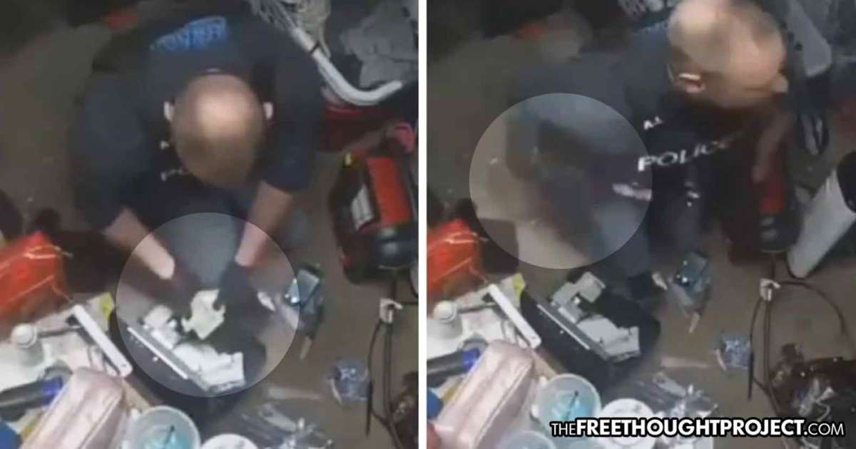 Video Clearly Catches Cop Stealing Cash from a Home and He's NOT ...