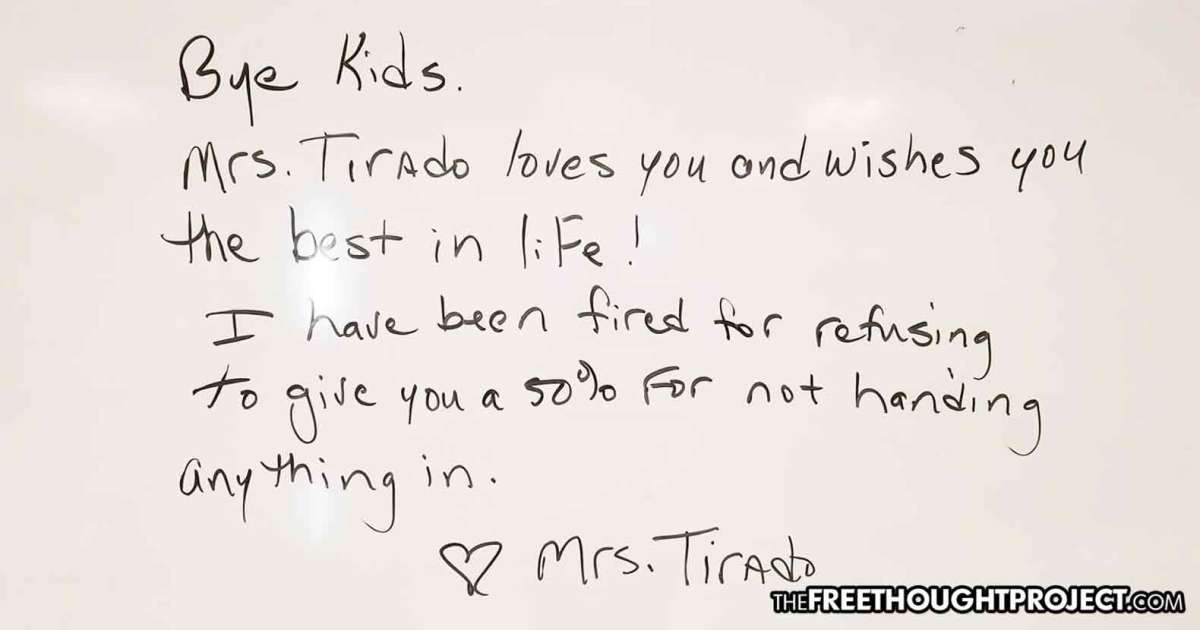 Dumbing Down America: Teacher Fired for Not Giving Students Partial ...