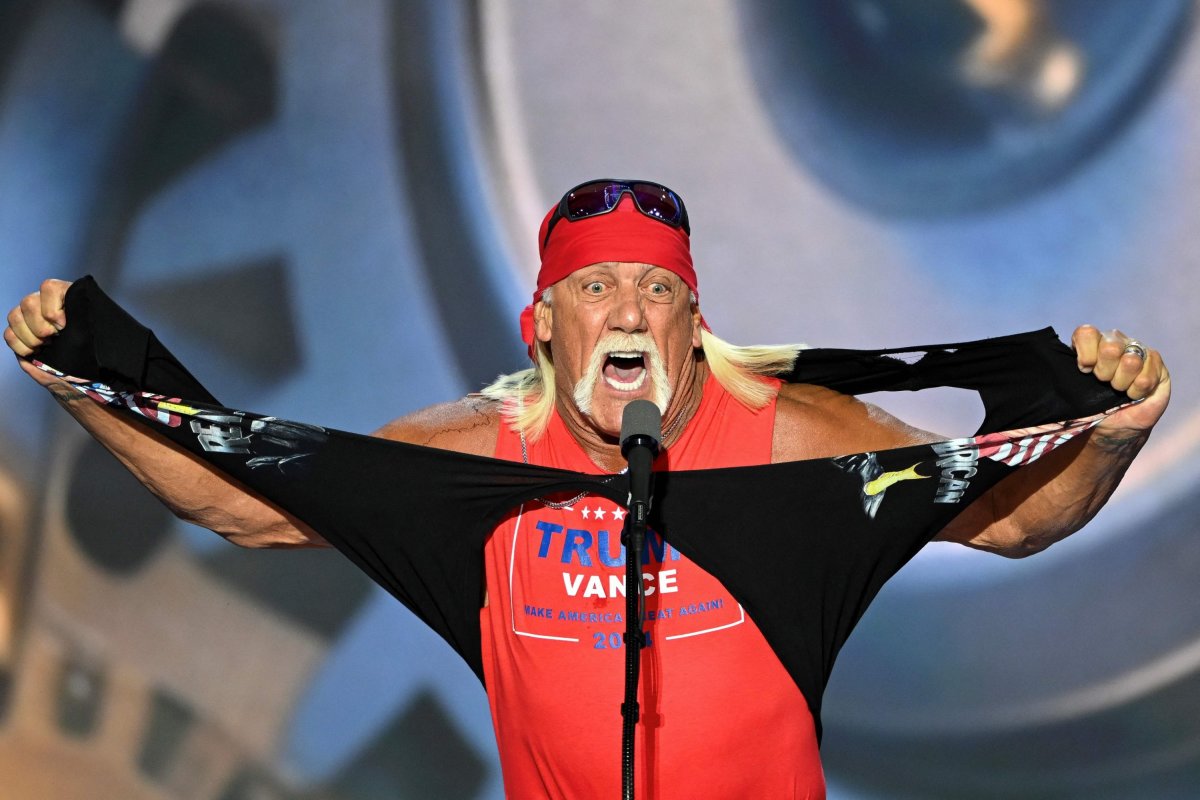 Hulk Hogan at the 2024 RNC