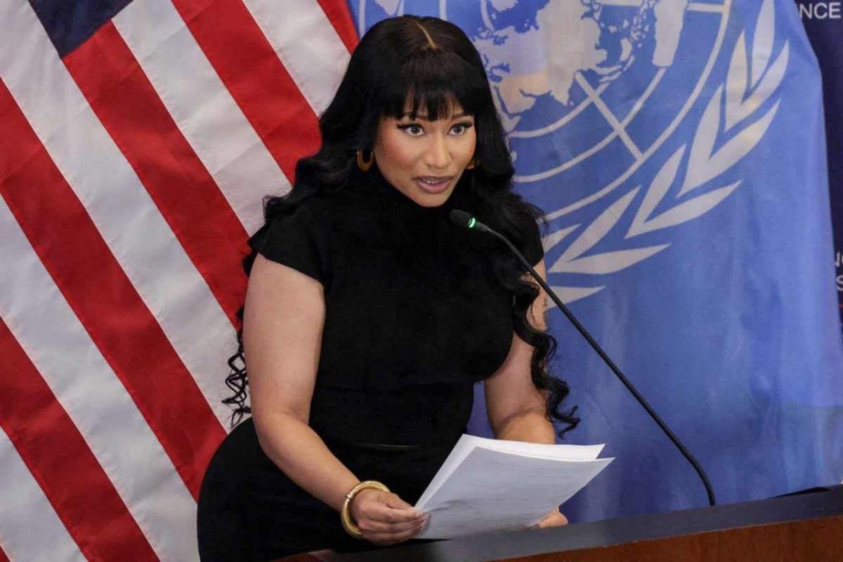 Nicki Minaj at the United Nations